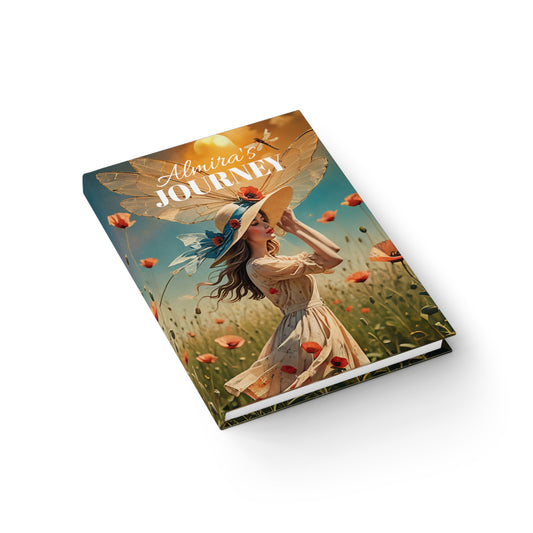 Journal - Whimsical Floral Summer Journal with 'We All Have a Story to Tell' Quote