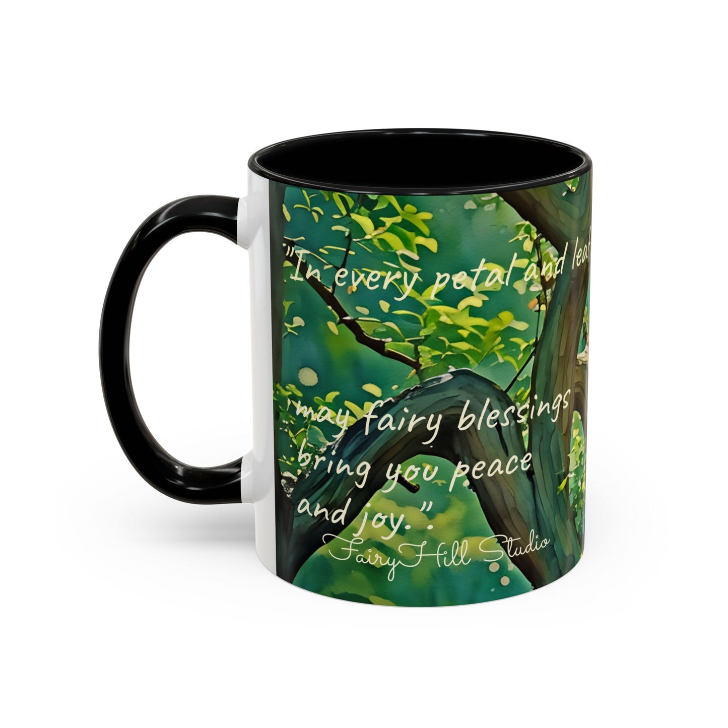 Garden fairy-Themed Coffee Mug - 11 & 15oz Accent Mug for Fairy Lovers
