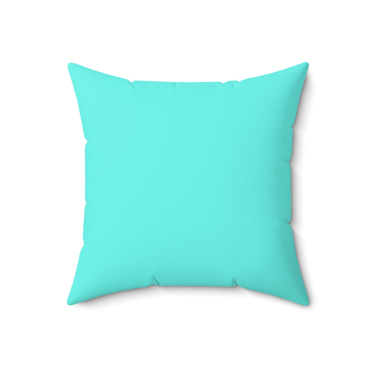 Pillow Cover - Summer Vibes Art with Beautiful Girl on Aqua Background by Fairyhill Studio