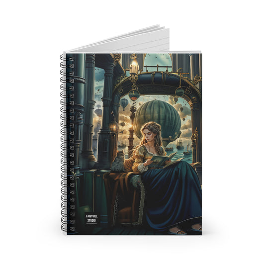 18th Century Woman Ruled Notebook