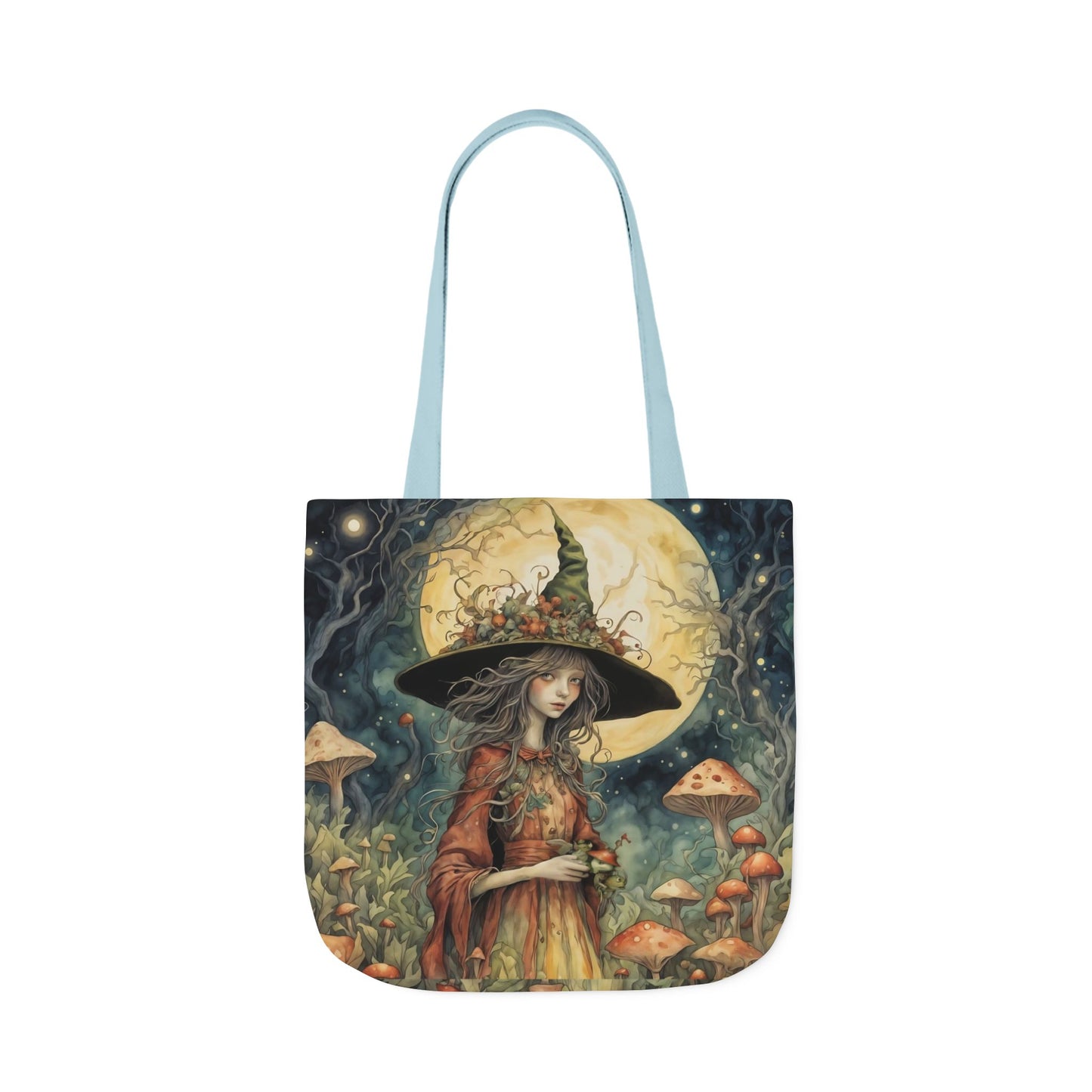 Witch  -Inspired Canvas Tote Bag - Perfect for Beach Days, Eco-Friendly Shopping, and Summer Fun!