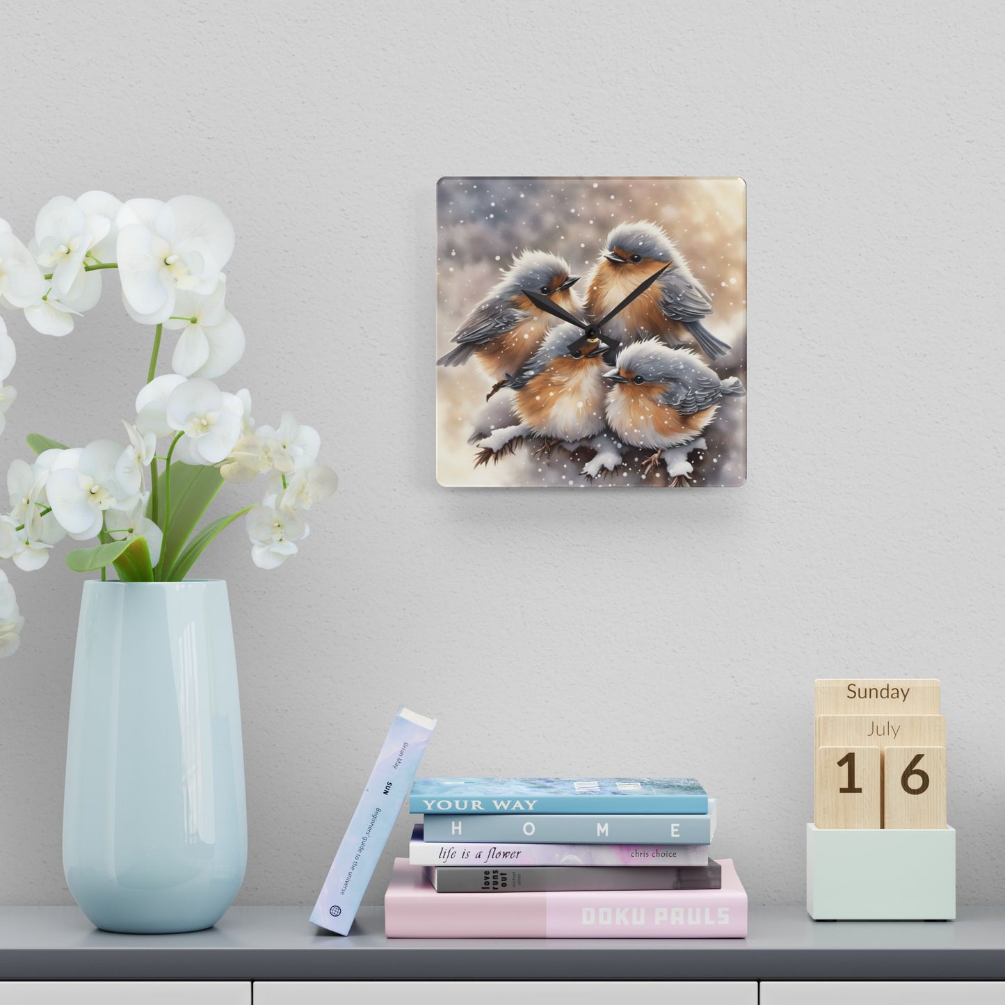 Acrylic Wall Clock