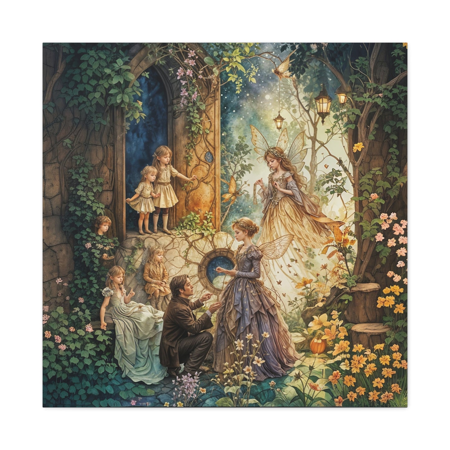Canvas Print - Proposal in Fairyland Art