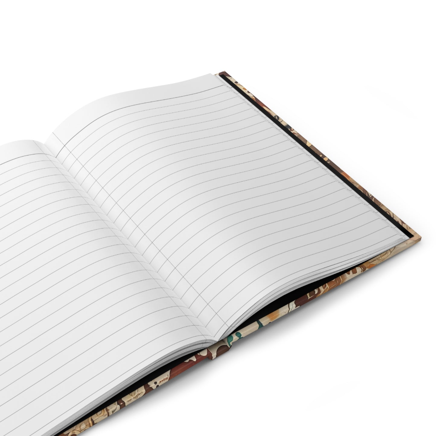 Hardcover Journal Morning Roast Coffee Journal Art