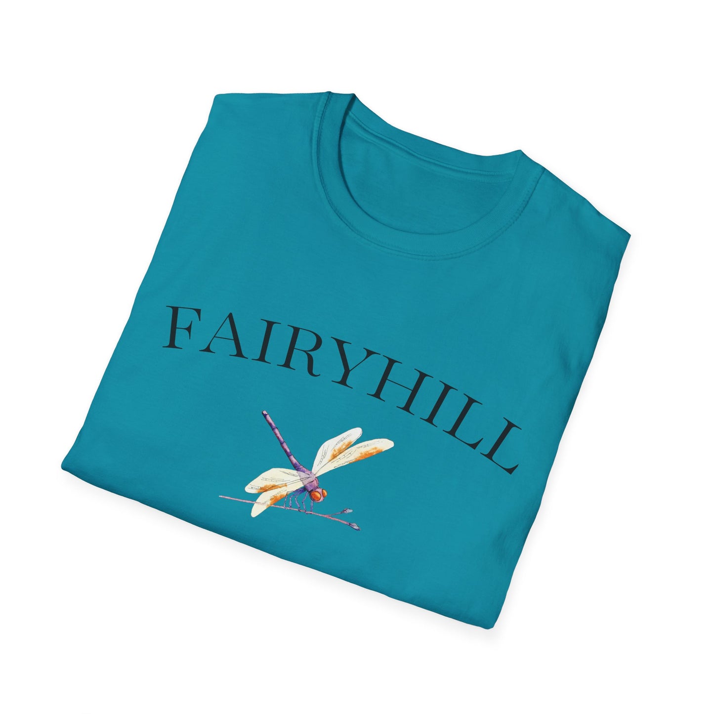 Unisex Softstyle T-Shirt with Retro Fairythili Design, Casual Wear, Graphic Tee, Gift Idea, Vintage Apparel