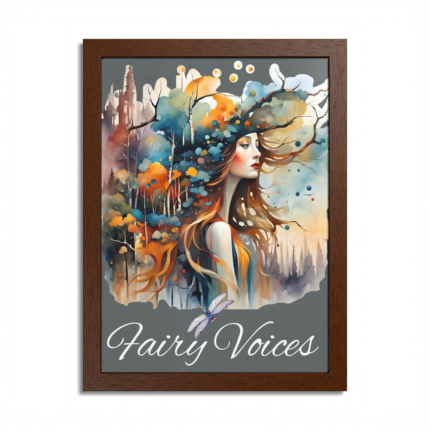 Framed Poster, Multi-Color