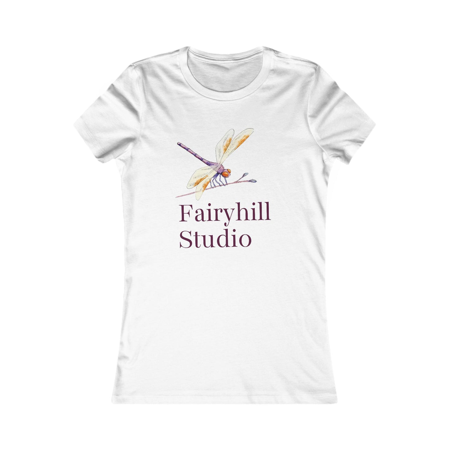 Stylish Women's Favorite Tee with Dragonfly Design, Casual T-Shirt, Gift for Her, Nature Lover Apparel, Spring Fashion