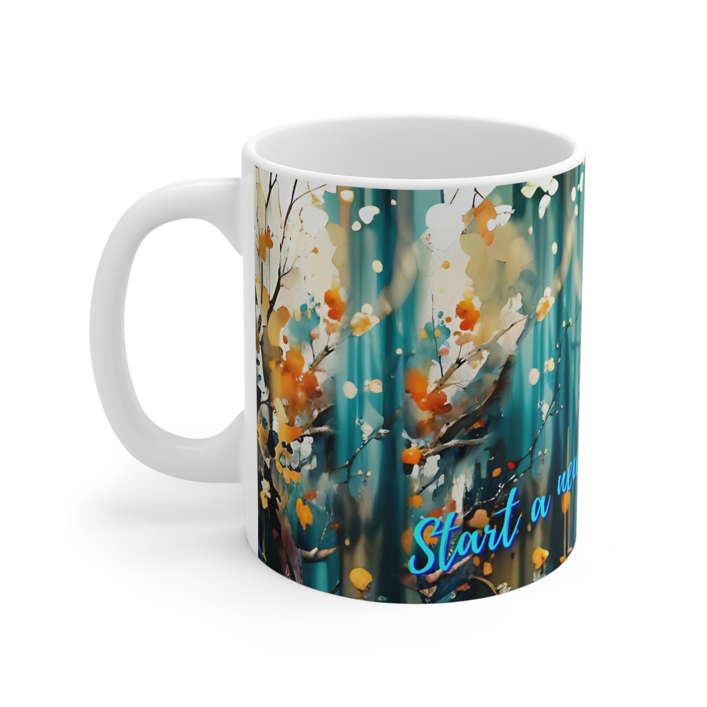 Autumn Leaves  Mug 11oz