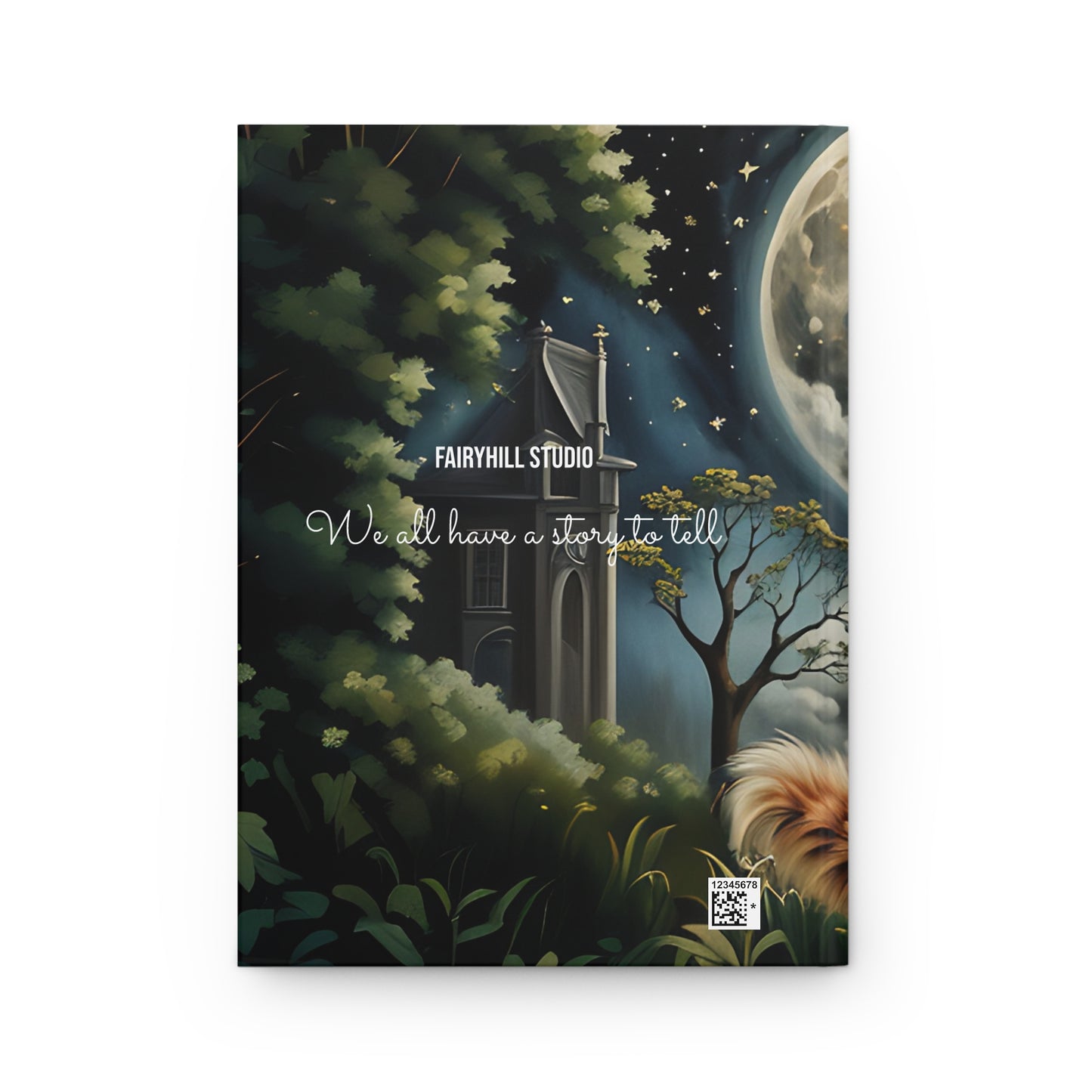 Hardcover Journal Moonlight Sonata Journal Art