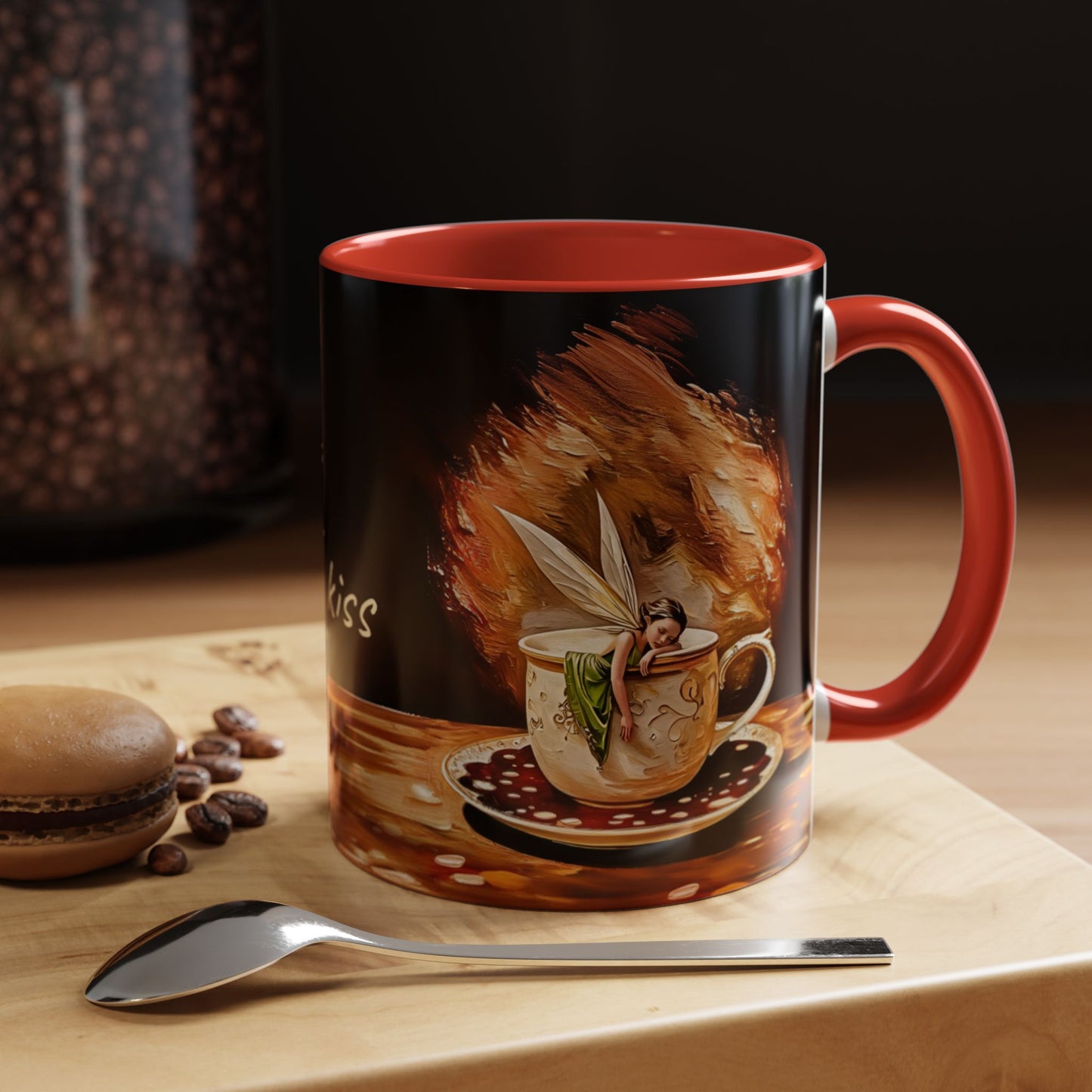 Coffee fairy-Themed Coffee Mug - 11 & 15oz Accent Mug for Fairy /Coffee Lovers