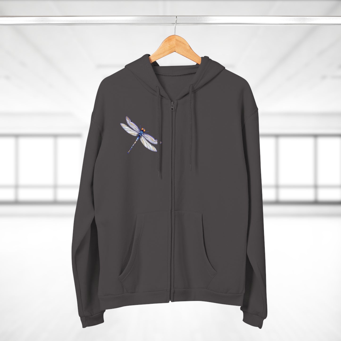 Unisex Hooded Zip Sweatshirt