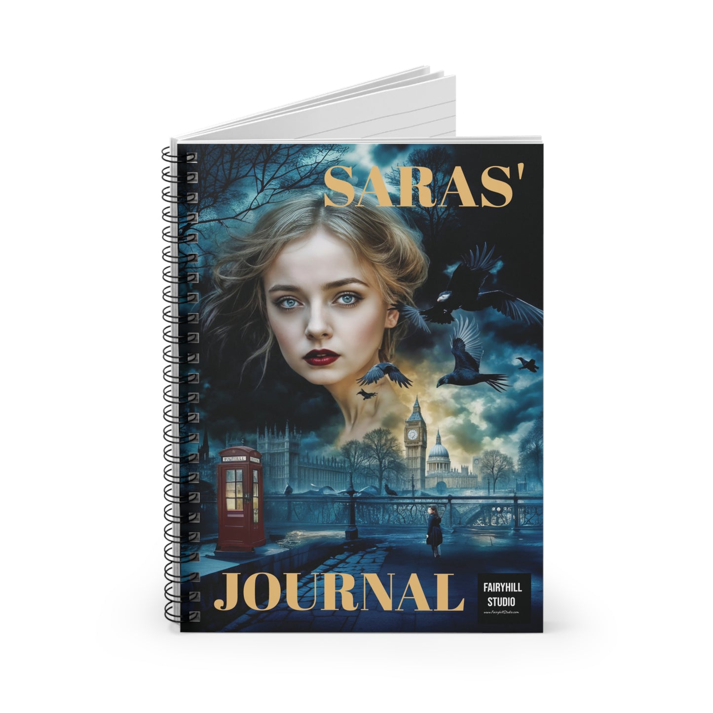 Unforgetable Journey Personalized Spiral Notebook - Ruled Line