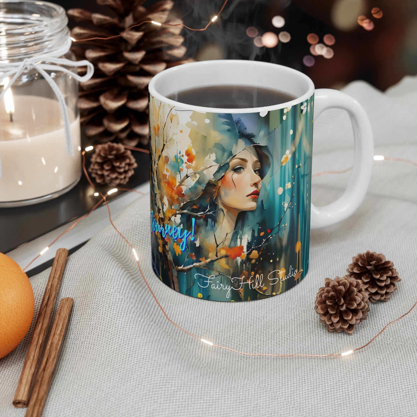 Autumn Leaves  Mug 11oz