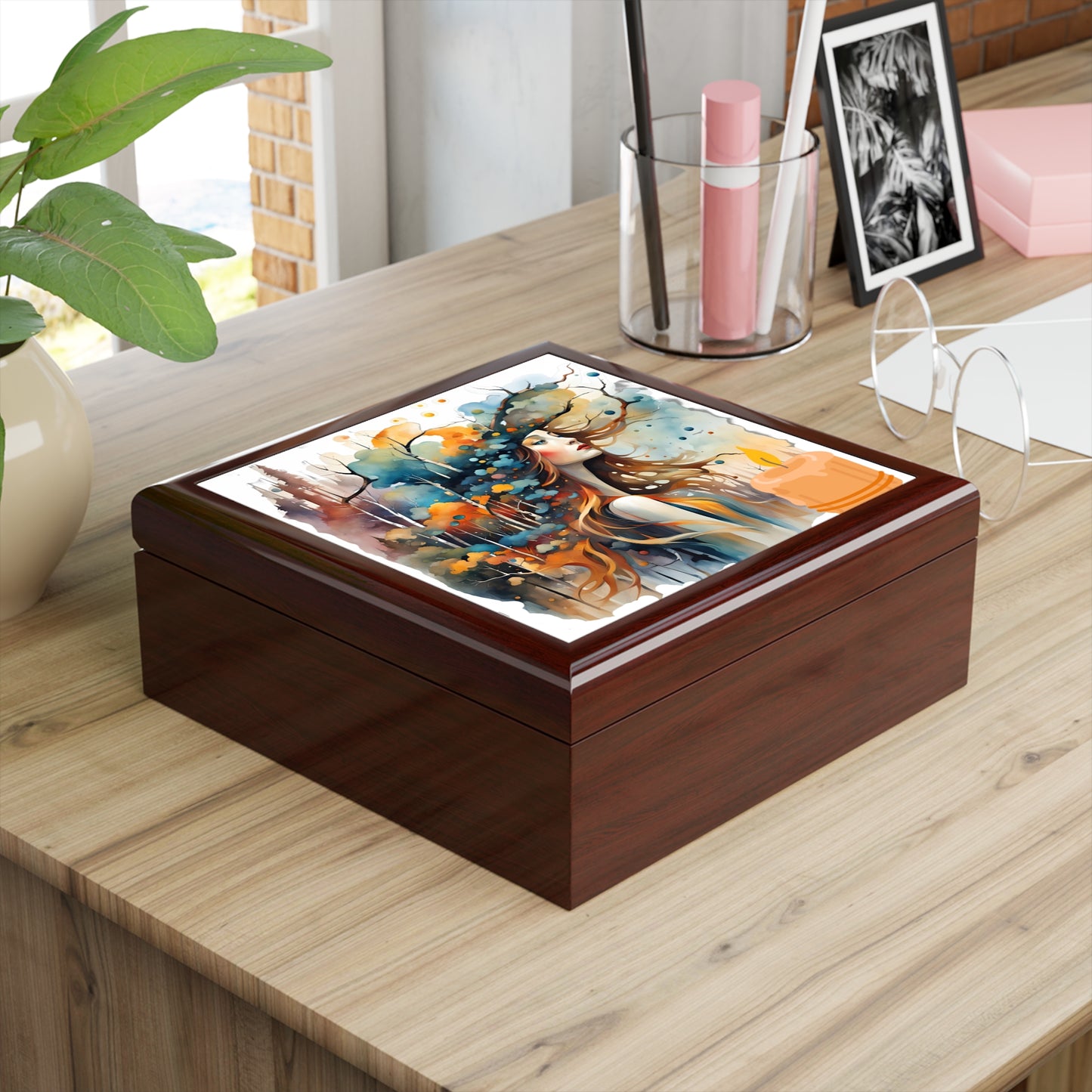 Memories Jewelry Box - Elegant Decor for Special Occasions Fairyhill Studio