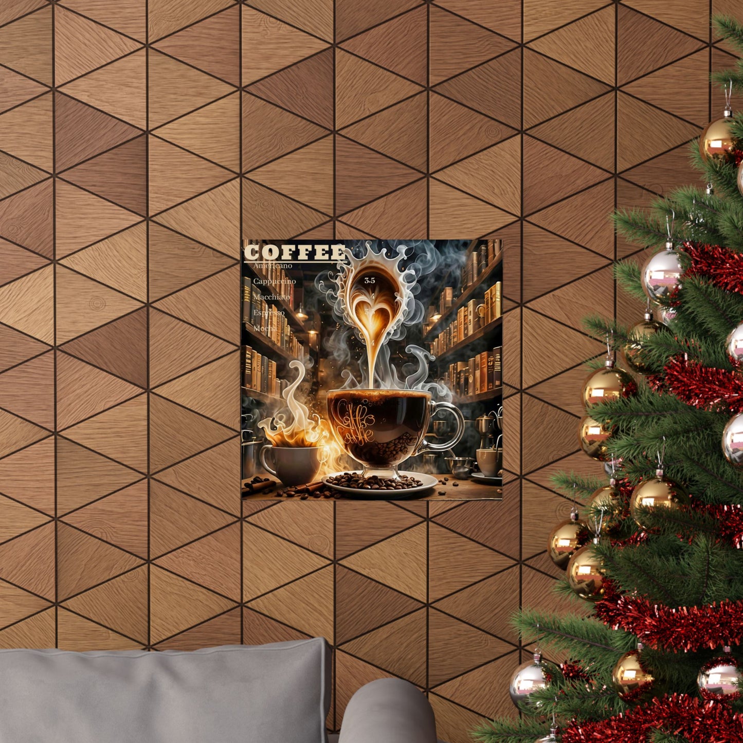 Coffee Lover Matte Vertical Poster - Cozy Café Vibes for Home Décor