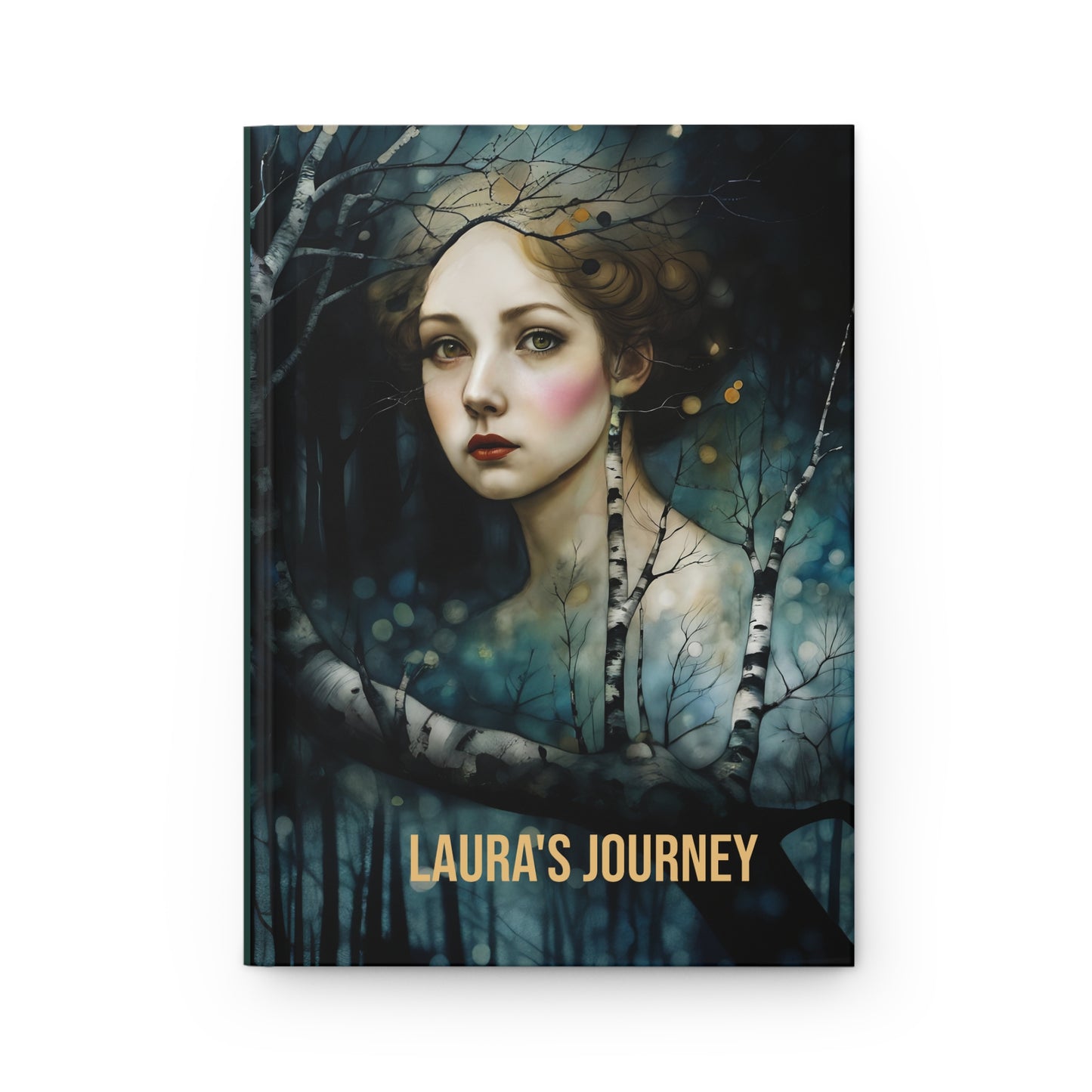 Hardcover Journal Birch Forest Spirit