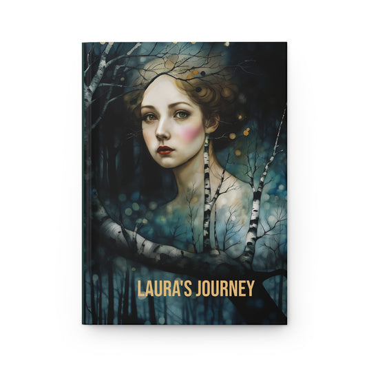 Hardcover Journal  Birch Forest Spirit