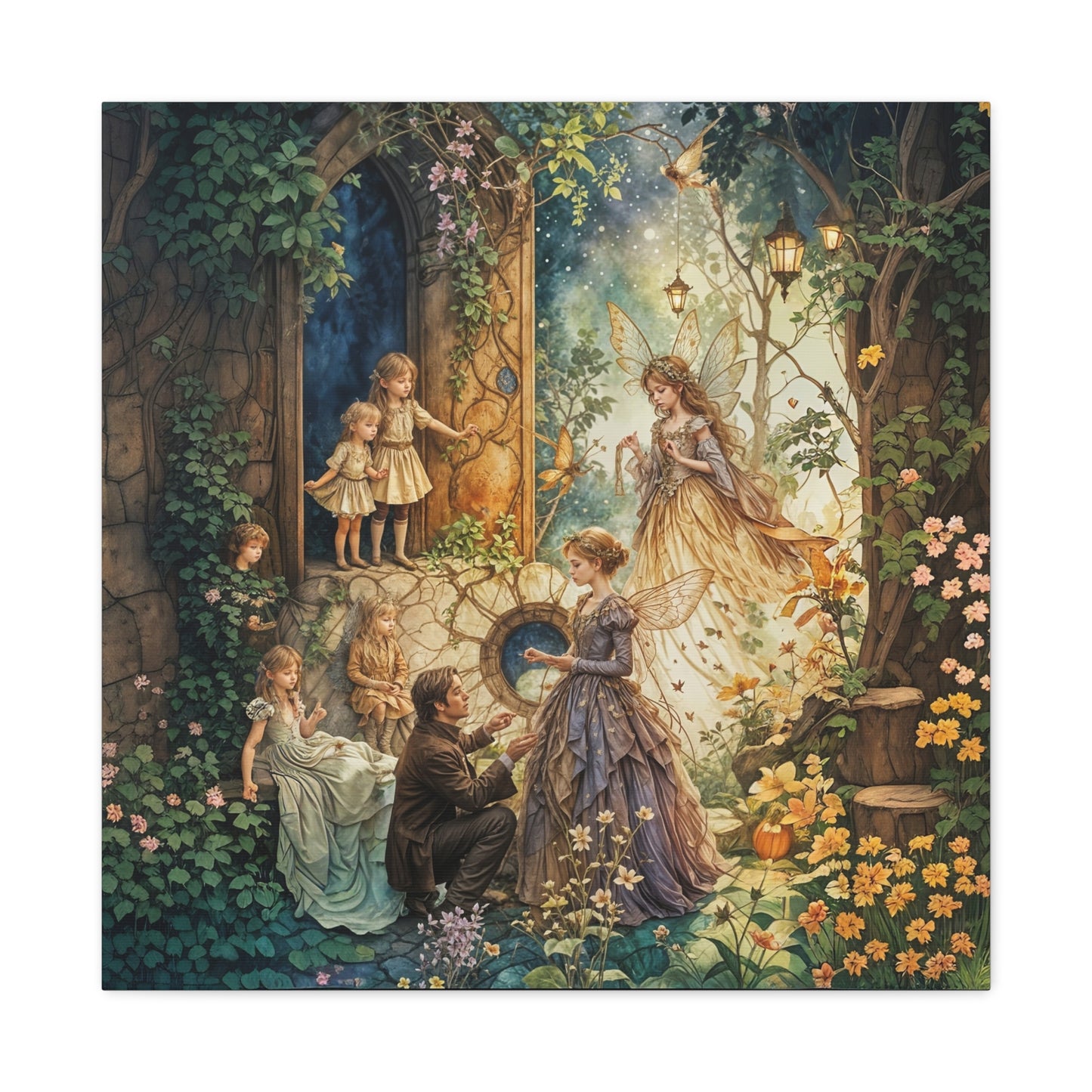 Canvas Print - Proposal in Fairyland Art