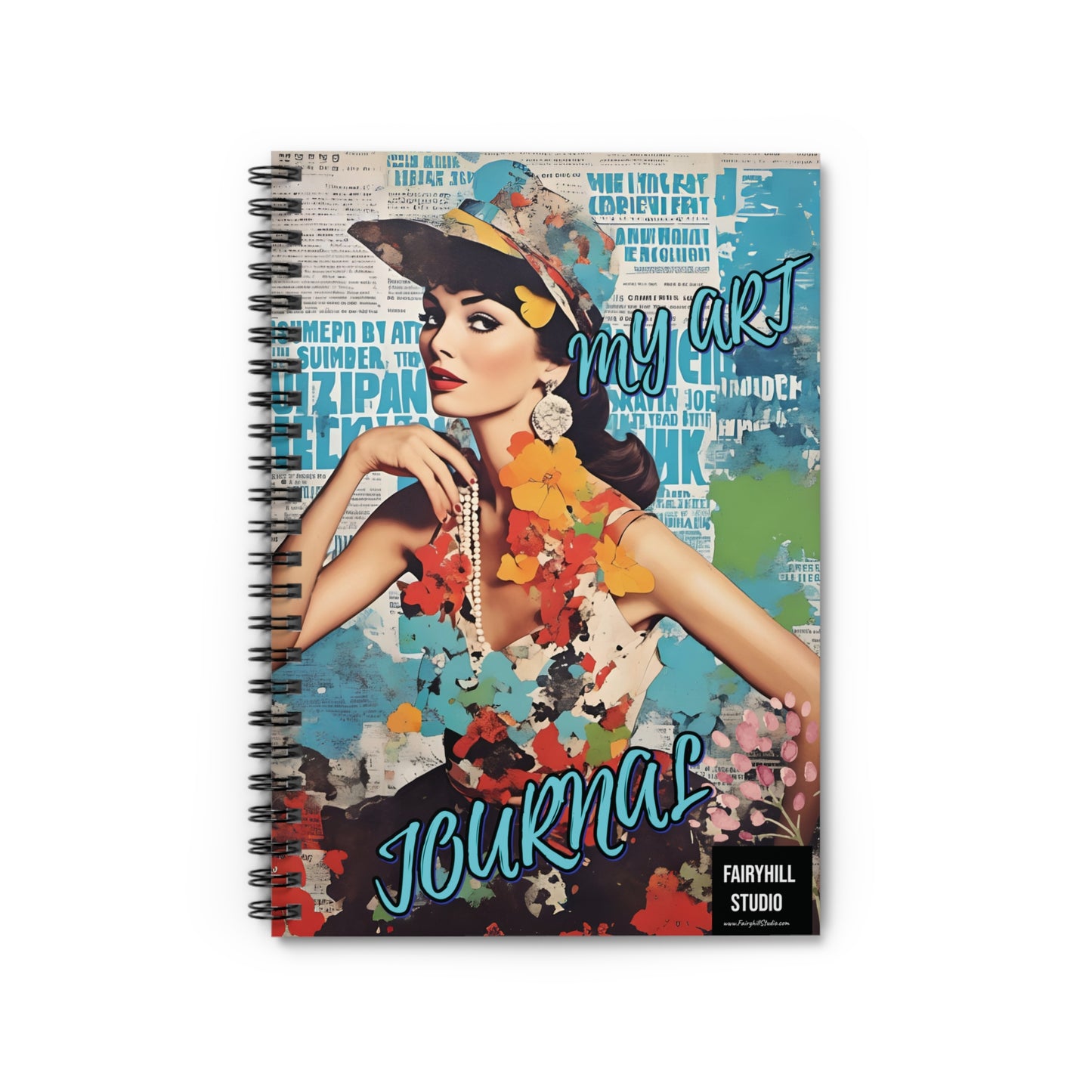 My Art Journal Spiral Notebook - Ruled Line