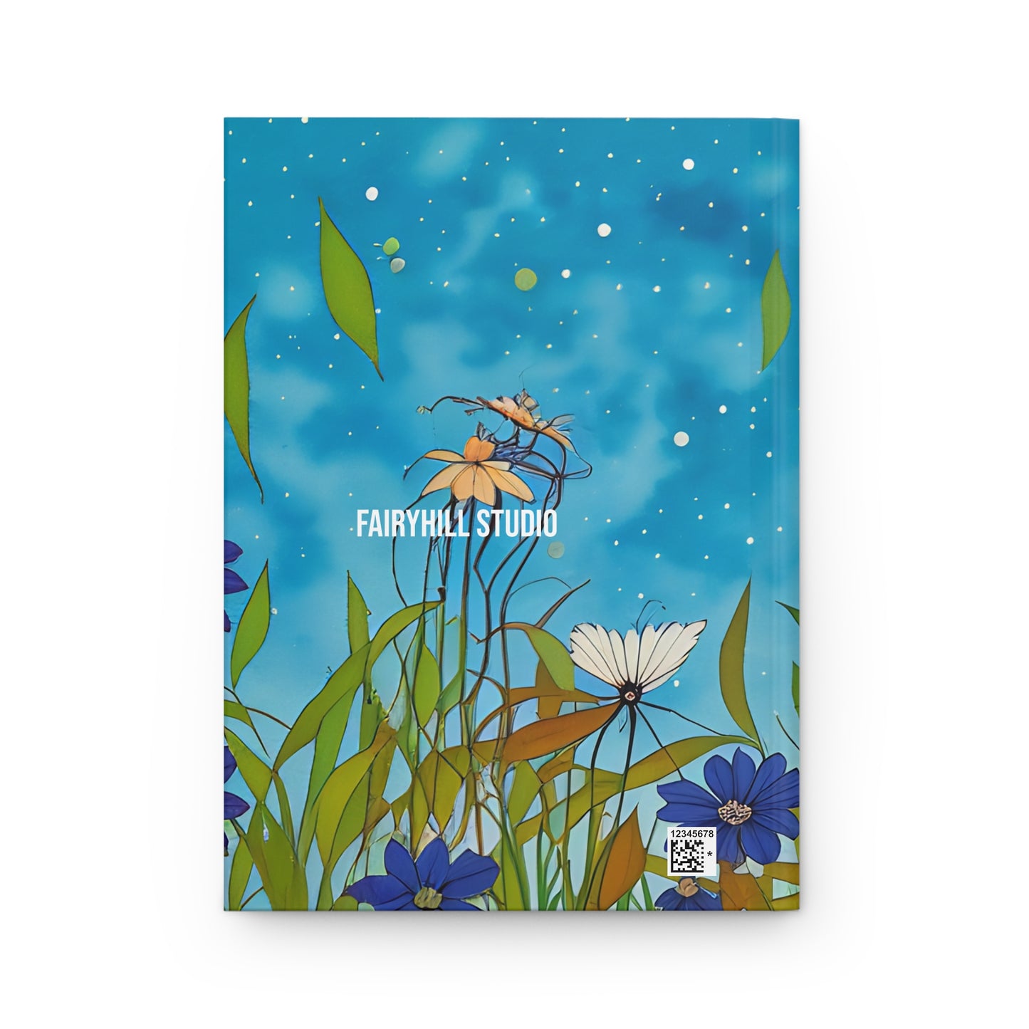 Sisters Hardcover Journal Matte with Dragonfly Art