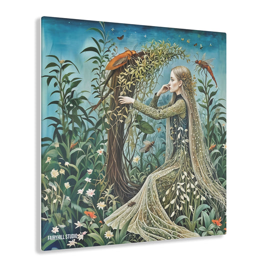 FairyHill Studio  creatures from folklore and mythology.wall art Inspirational  Art Acrylic Print -