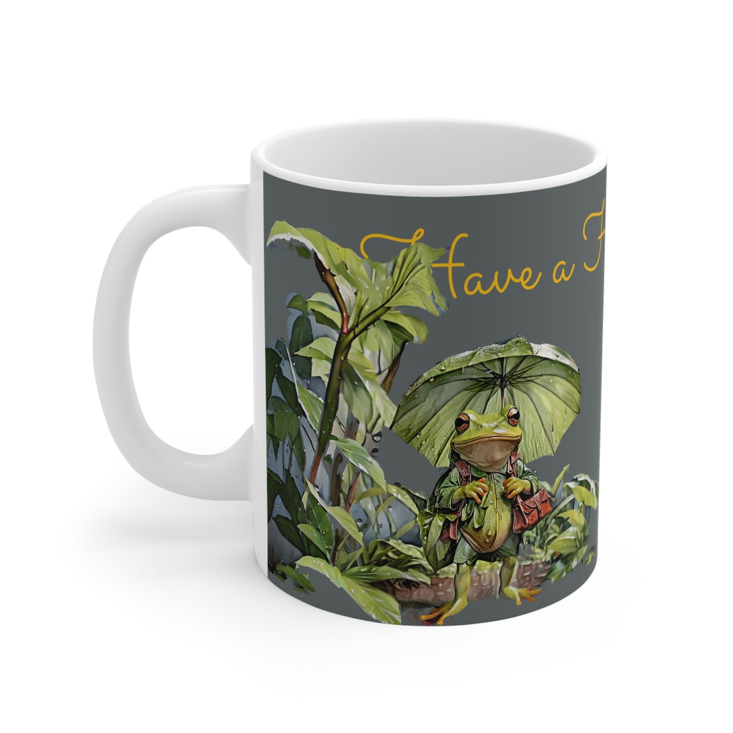 Elegant lake of the fairy Art Mug - 11oz Coffee Cup for Art Lovers