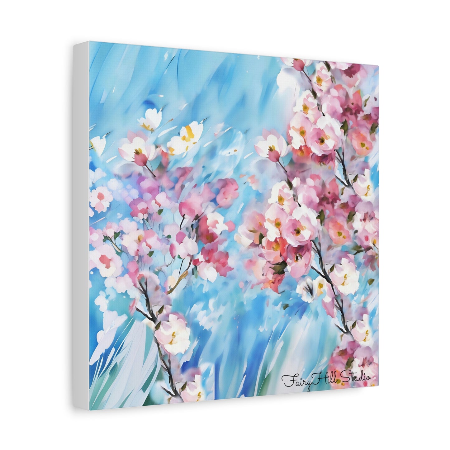 Canvas Wall Art - Floral Cherry Blossom