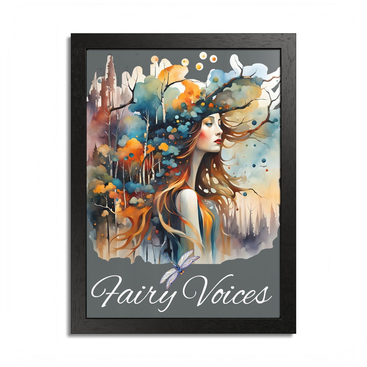 Framed Poster, Multi-Color