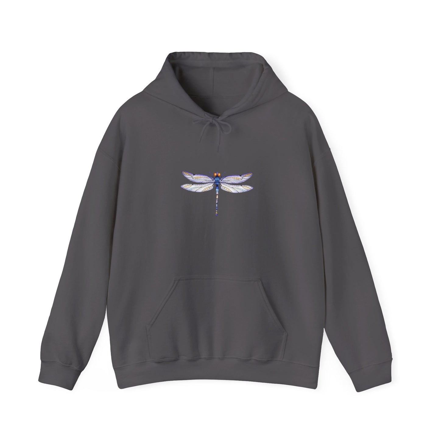 Dragonfly Art Hoodie, Cozy Unisex Sweatshirt, Nature Lover Gift, Botanical Apparel, Spring Fashion, Relaxed Style
