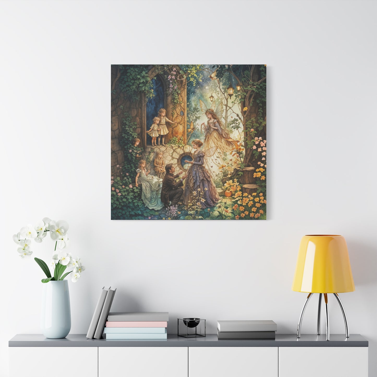Canvas Print - Proposal in Fairyland Art