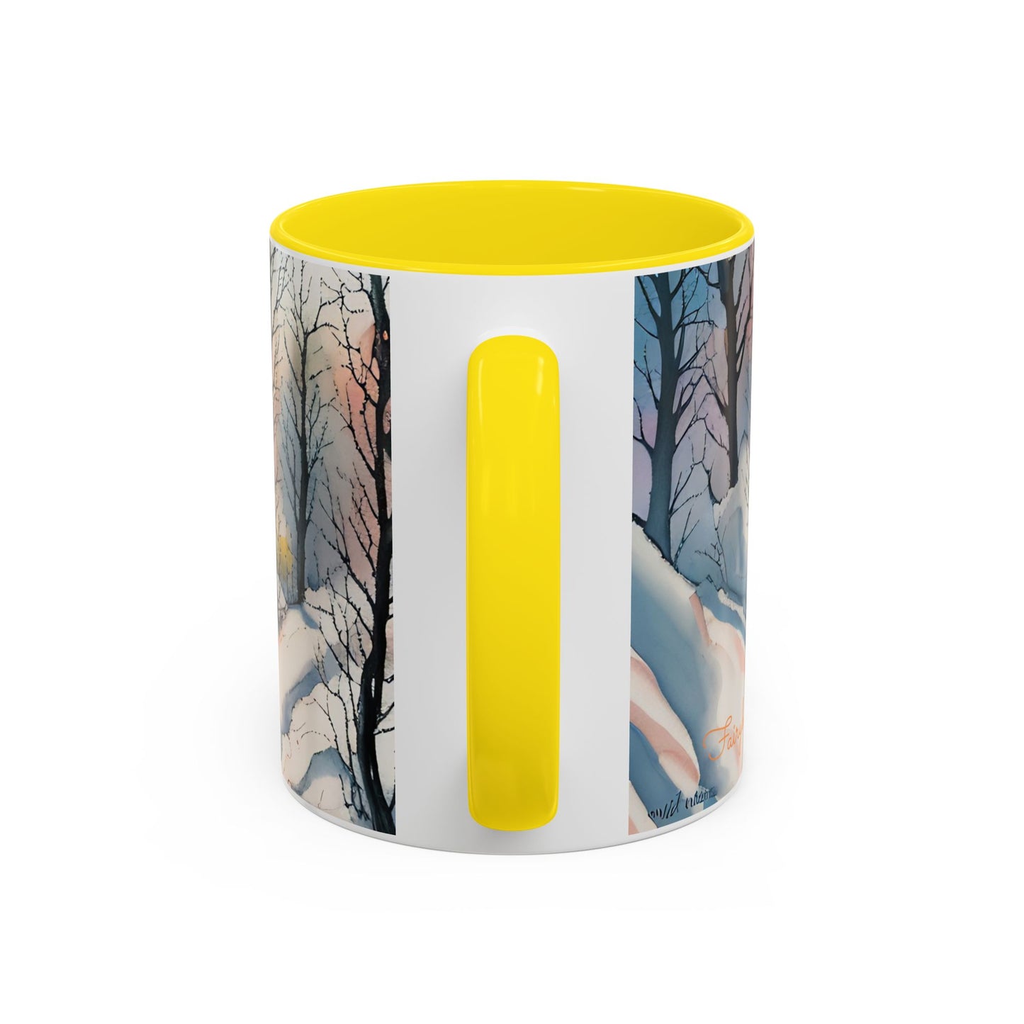 Accent Crimson witch and black cat Coffee Mug (11, 15oz)