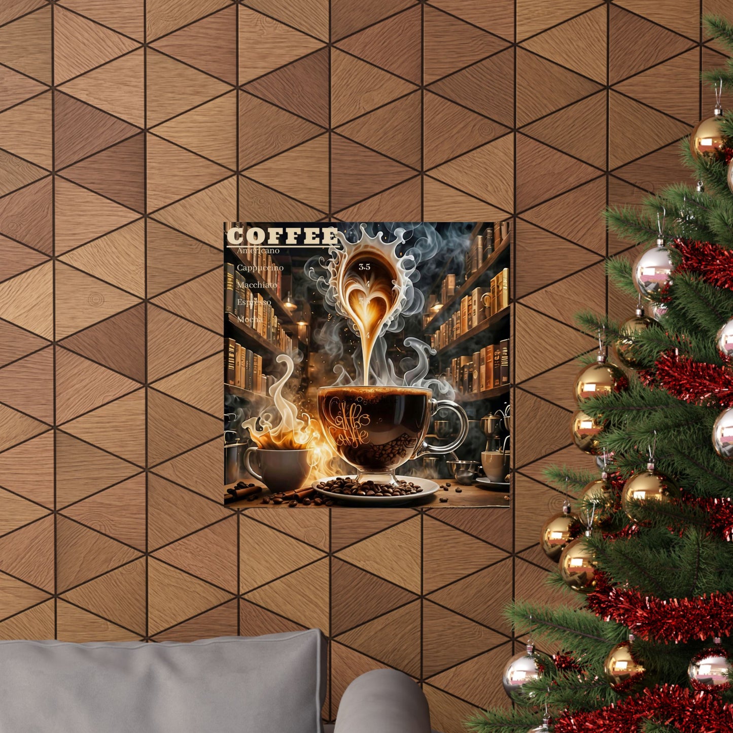 Coffee Lover Matte Vertical Poster - Cozy Café Vibes for Home Décor