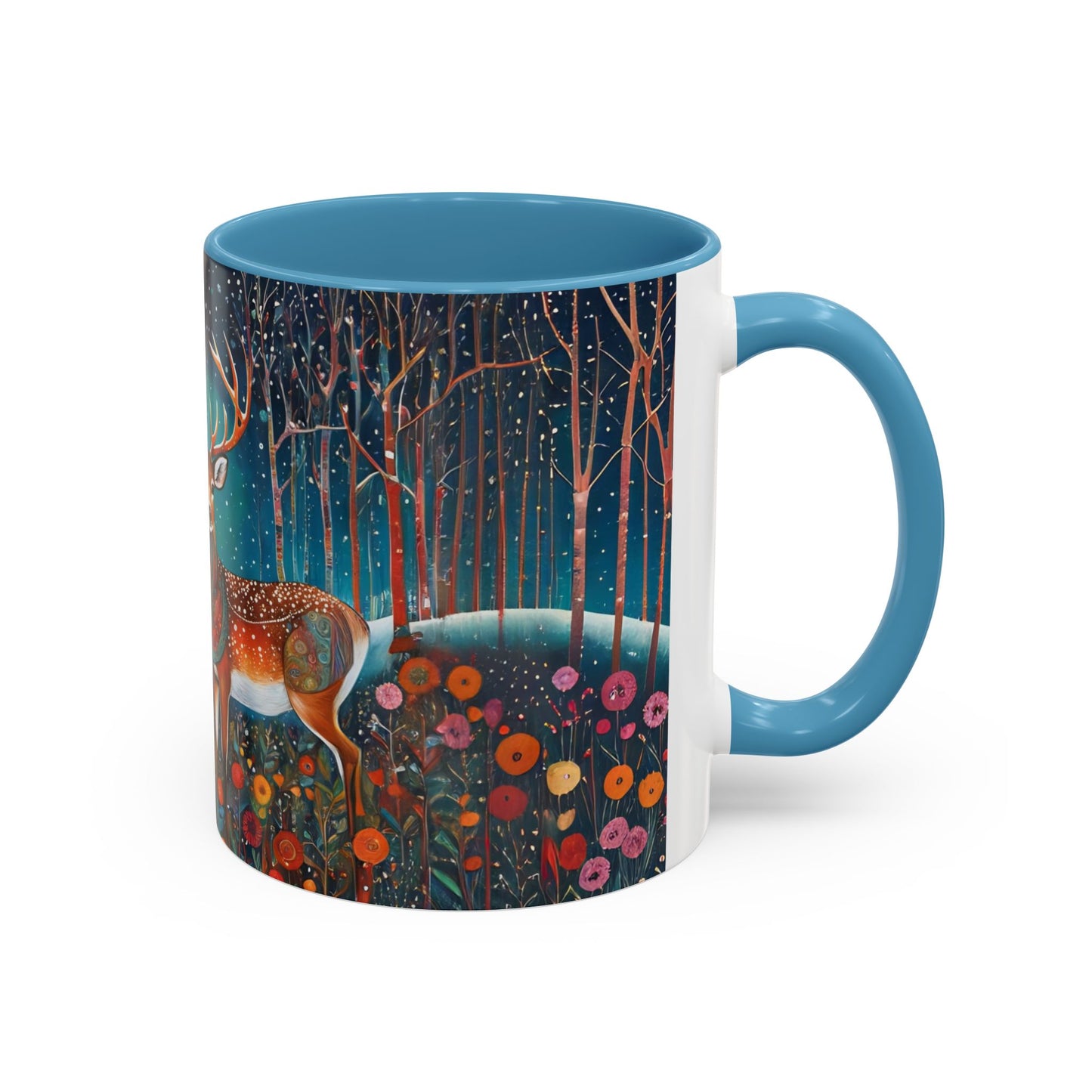 Accent Magestic Boho Deer Coffee Mug (11, 15oz)