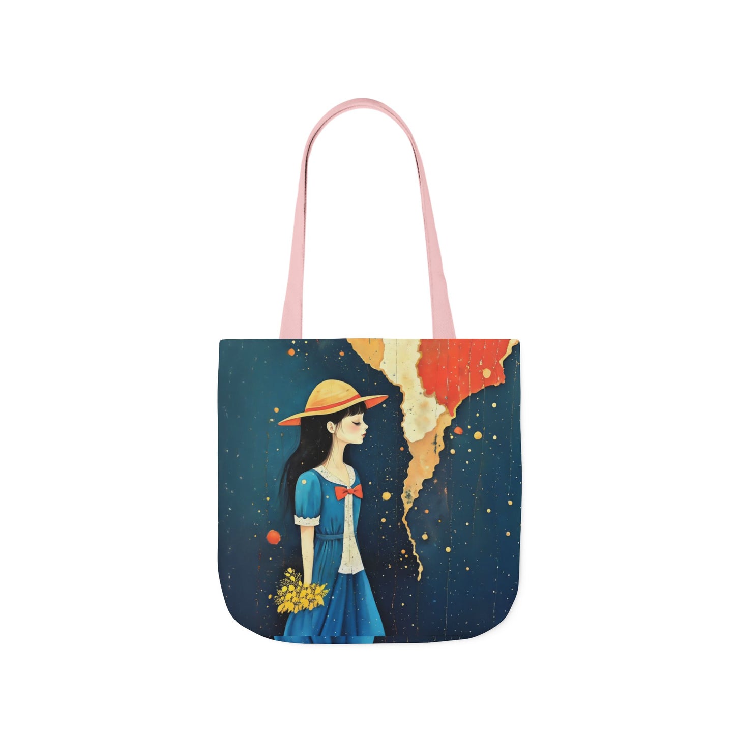 Colorful  travel -Inspired Canvas Tote Bag - Perfect for Beach Days, Eco-Friendly Shopping, and Summer Fun!