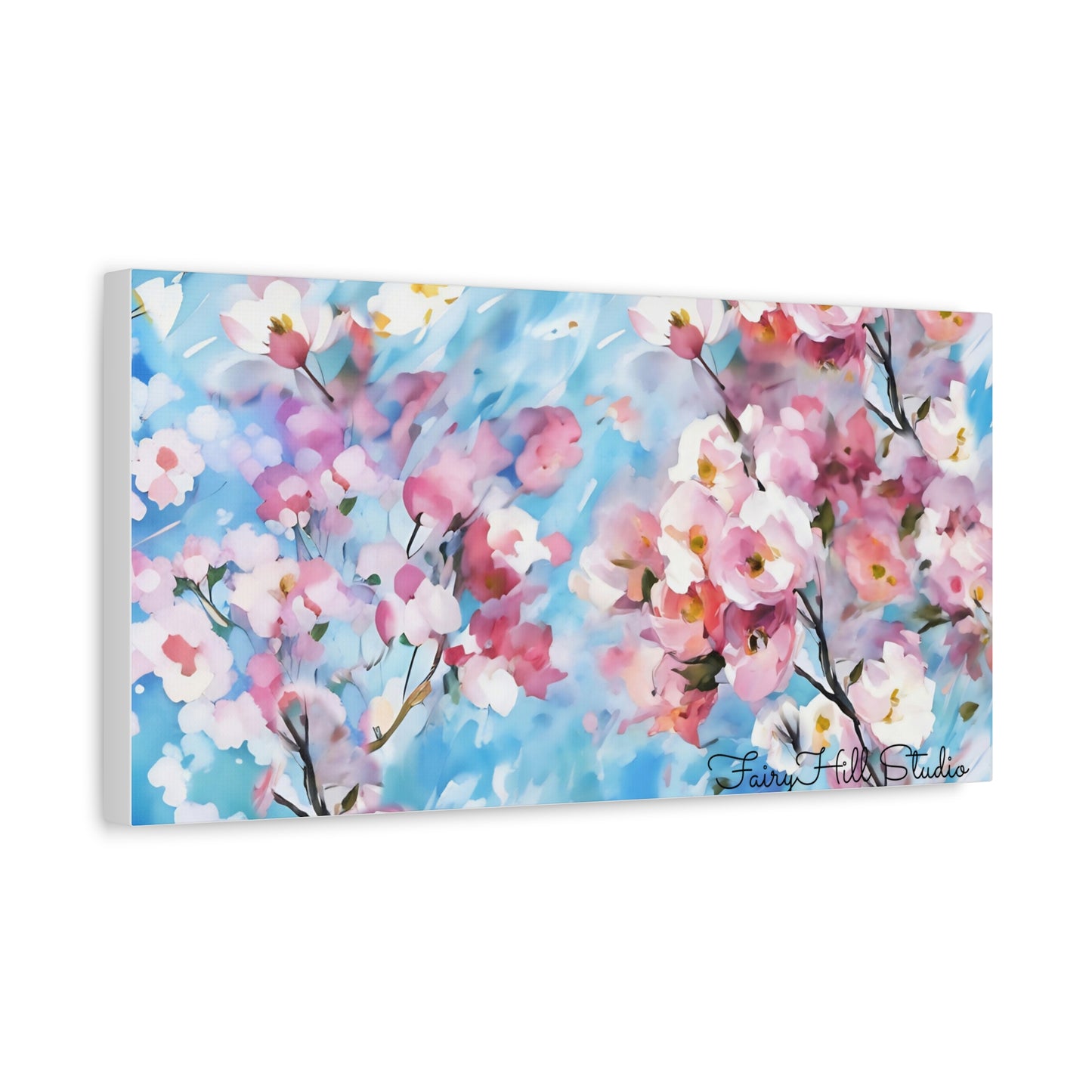 Canvas Wall Art - Floral Cherry Blossom