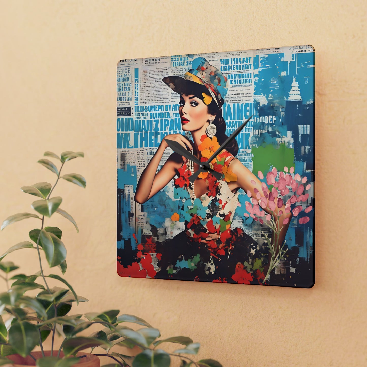 Acrylic Wall Clock