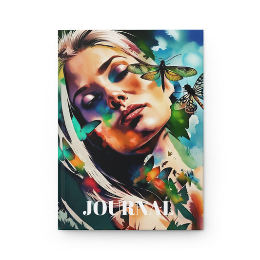 Hardcover Journal -   Butterfly Dreams / Art