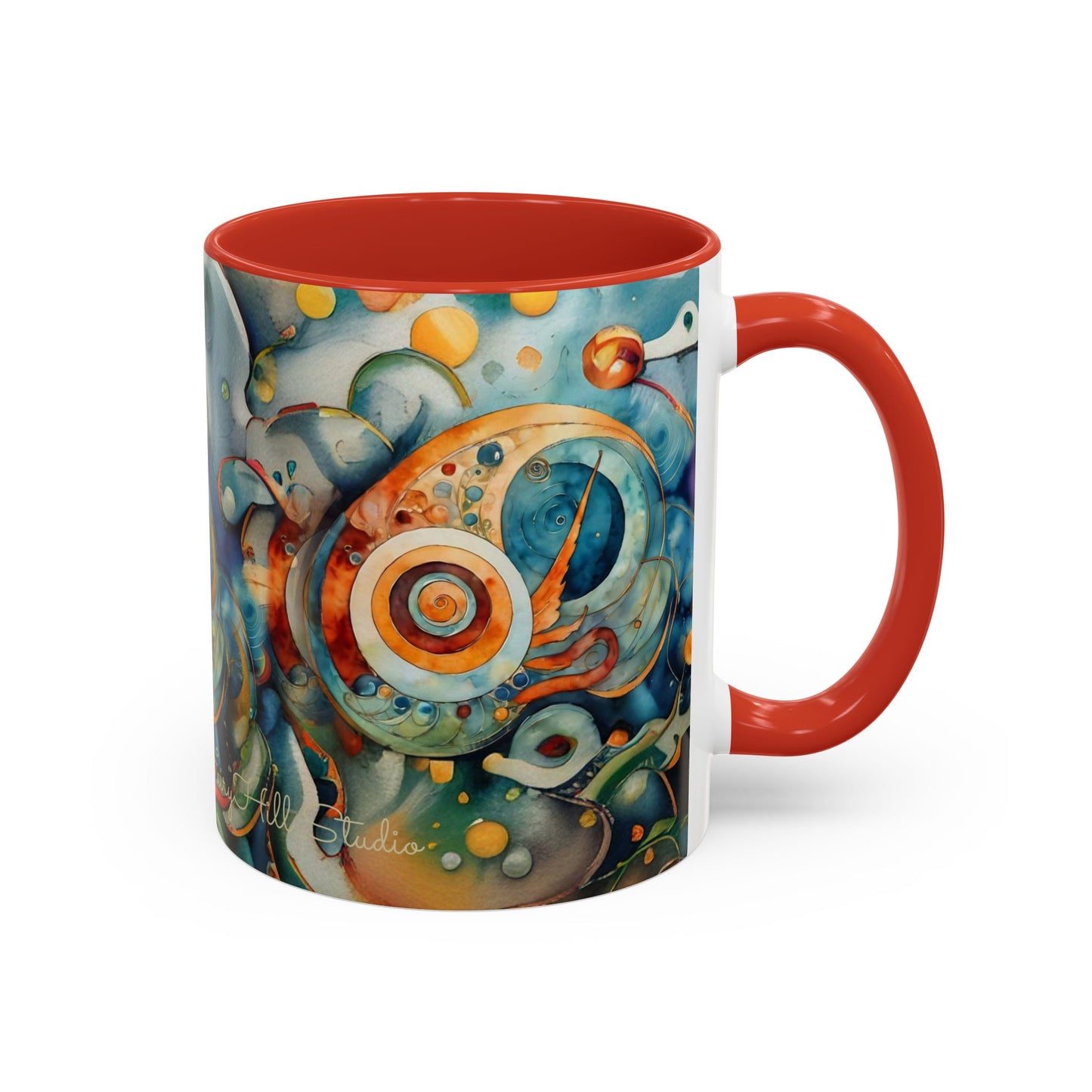Whimsical Ocean-Themed Coffee Mug - 11 & 15oz Accent Mug for Sea Lovers