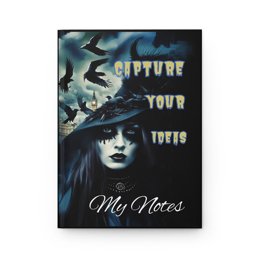 " Capture Your Notes "Hardcover Journal Matte