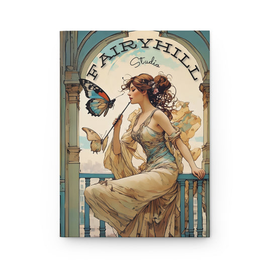 Butterfly Whisperer Journal hard Cover ,Notebook gift art Matte