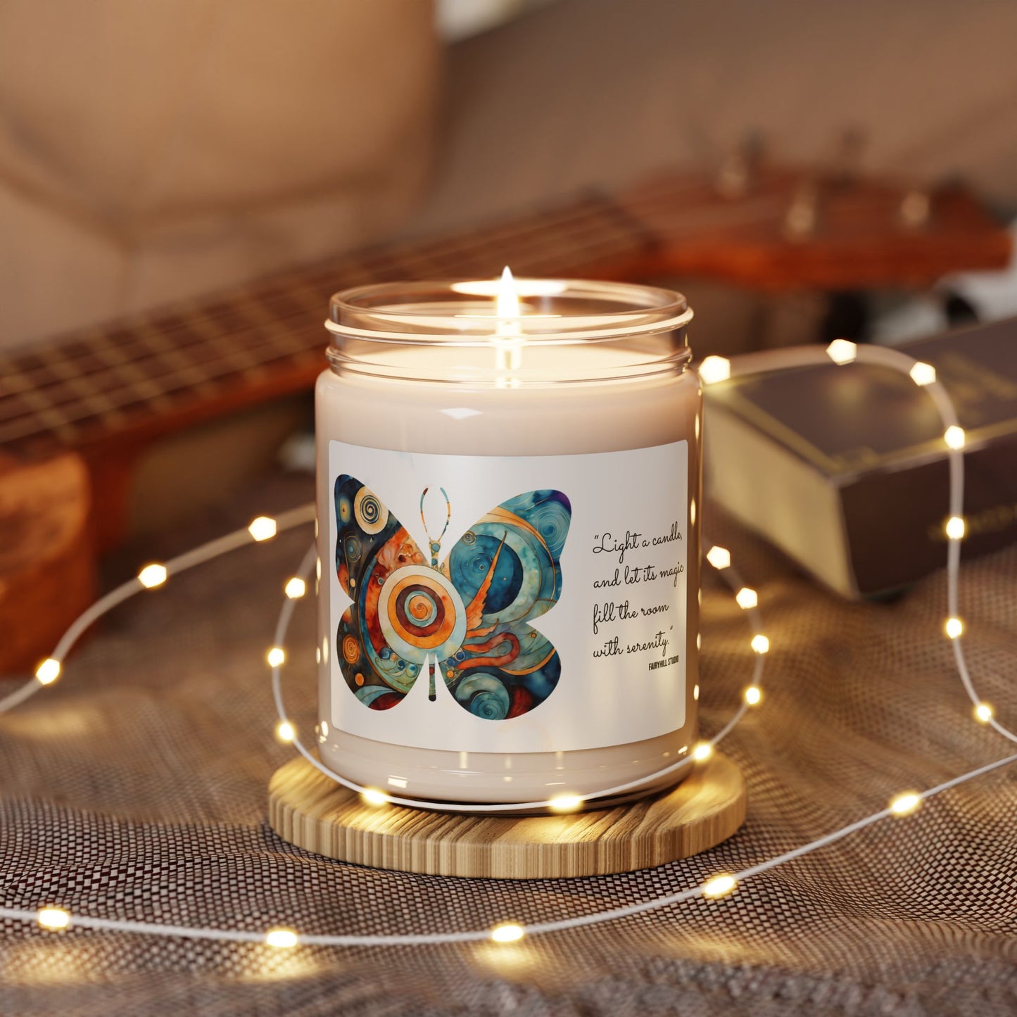 Floral Aromatic Soy Candle - 9oz | Hand-poured Scented Candle for Relaxation & Home Decor