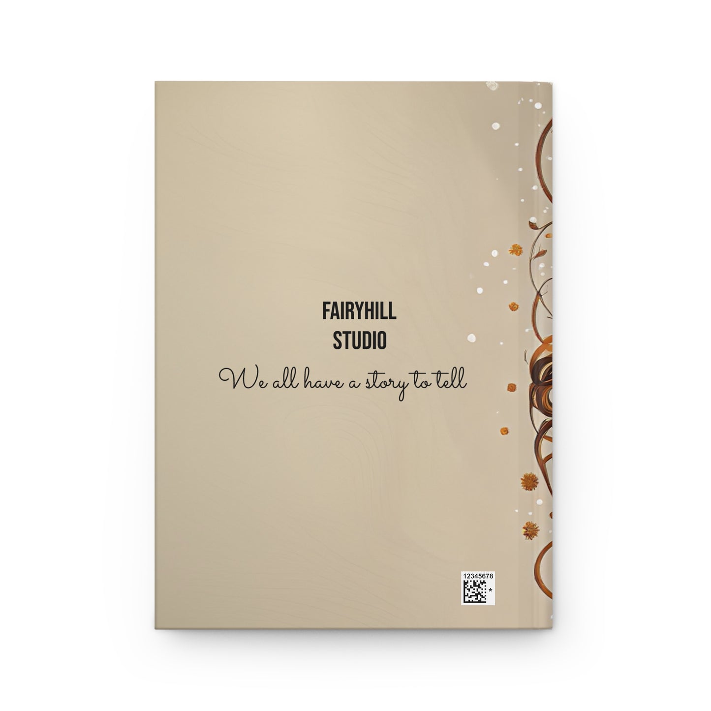 Hardcover Journal Blue Birds in Winter