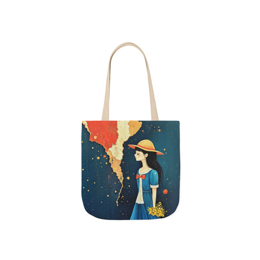 Colorful  travel -Inspired Canvas Tote Bag - Perfect for Beach Days, Eco-Friendly Shopping, and Summer Fun!