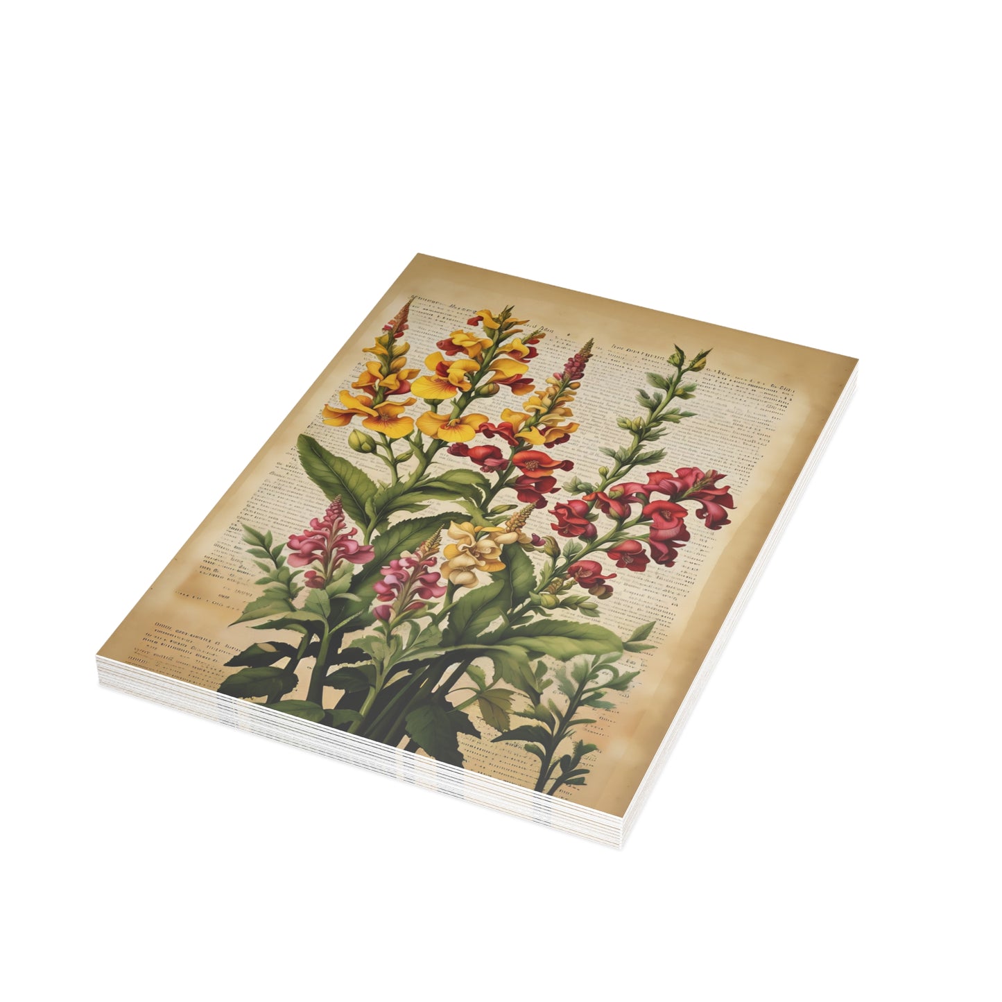 Vintage Floral Postcard Bundle