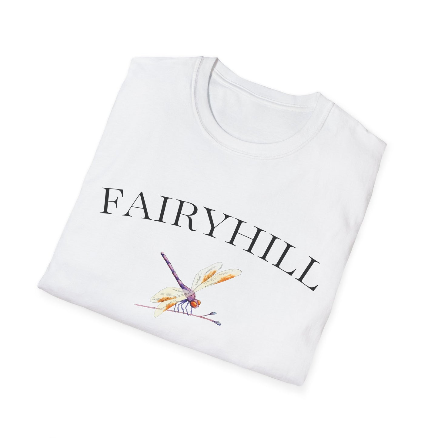 Unisex Softstyle T-Shirt with Retro Fairythili Design, Casual Wear, Graphic Tee, Gift Idea, Vintage Apparel