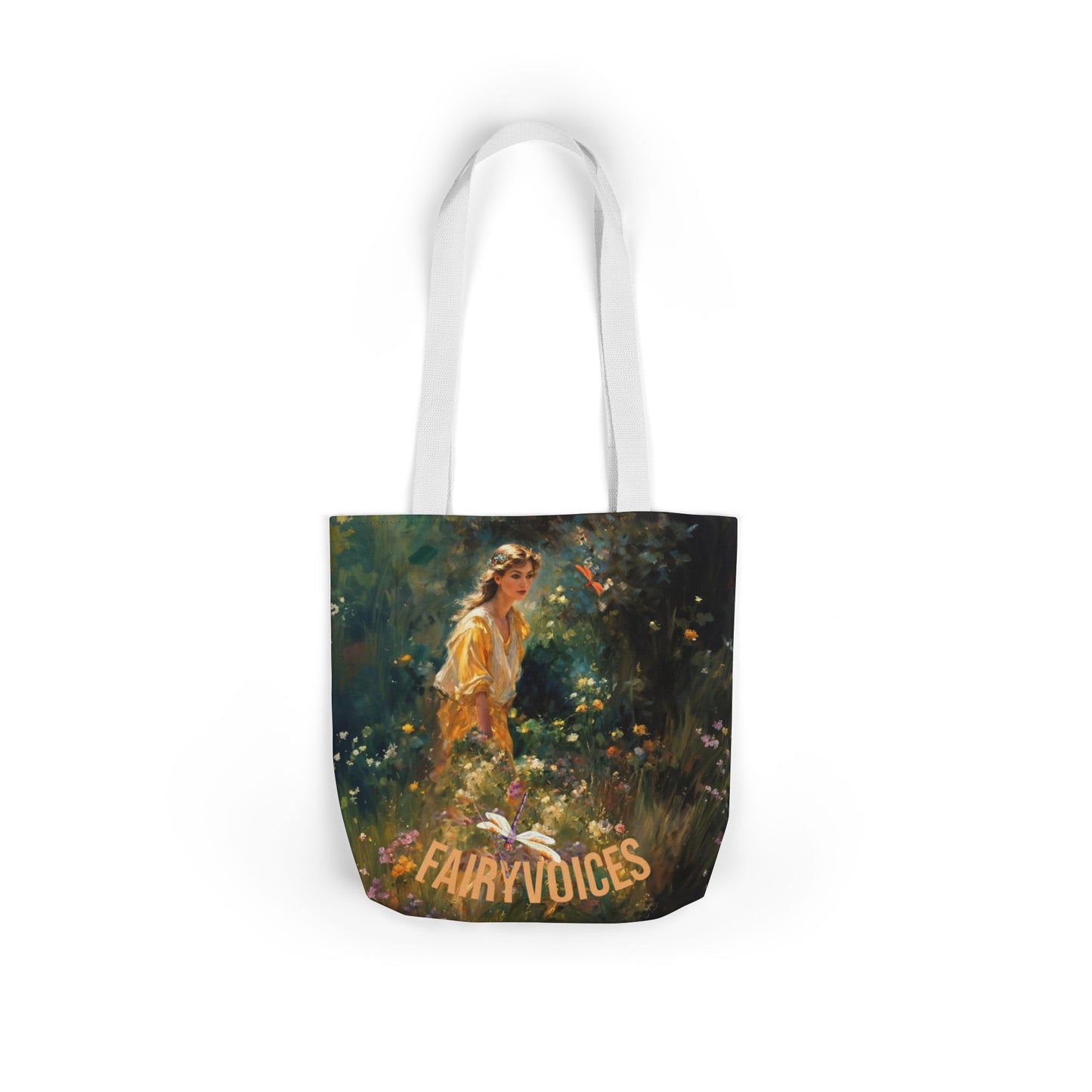 FAIRY VOICES - Canvas Tote Bag - Perfect for Beach Days, Eco-Friendly Shopping, and Summer Fun!