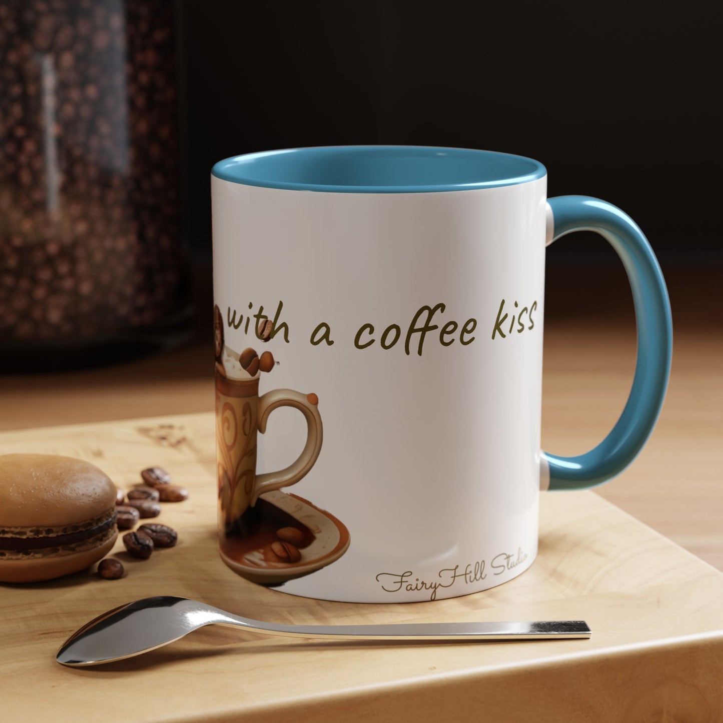 Coffee fairy-Themed Coffee Mug - 11 & 15oz Accent Mug for Fairy /Coffee Lovers