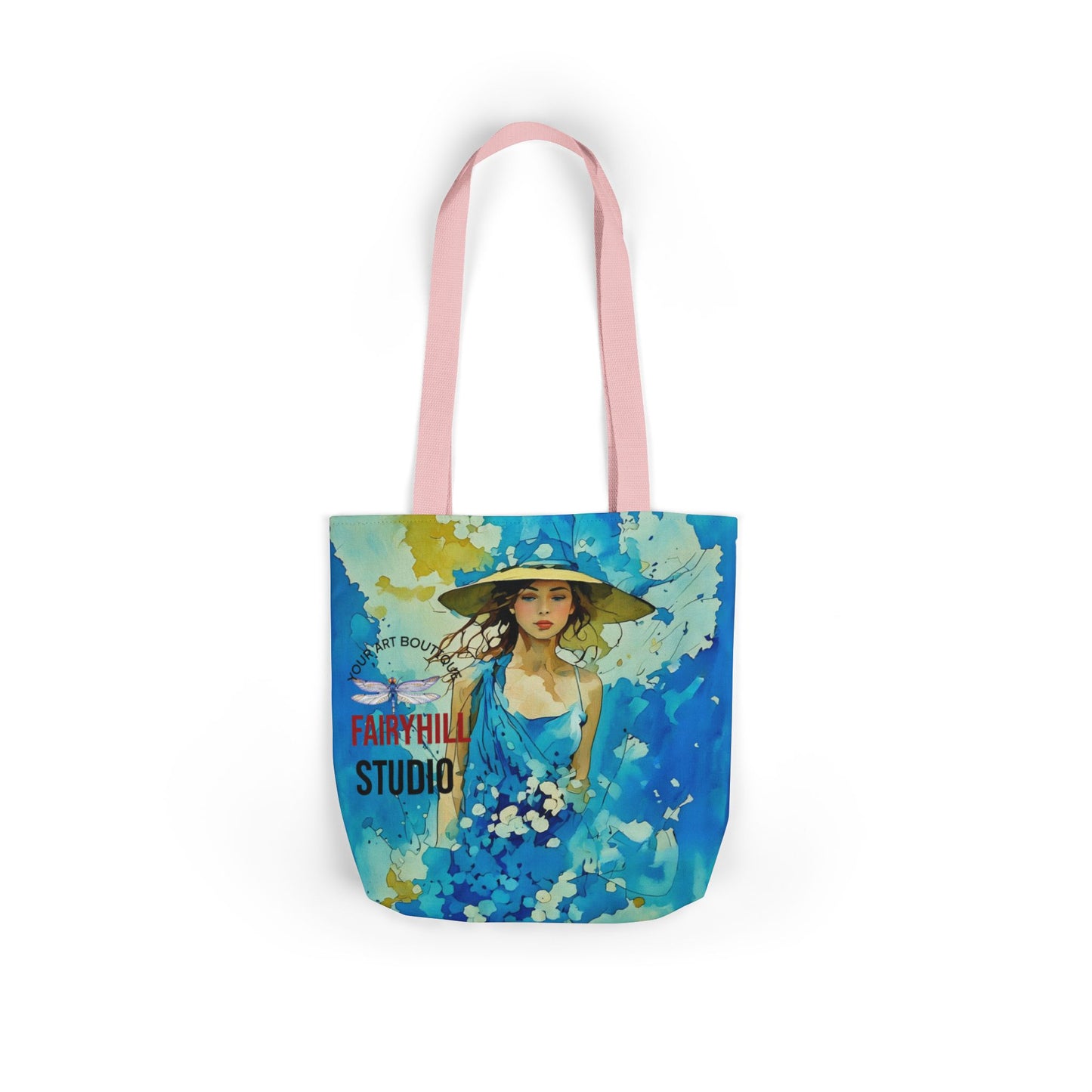 Colorful Summer vibes- Canvas Tote Bag - Perfect for Beach Days, Eco-Friendly Shopping, and Summer Fun!