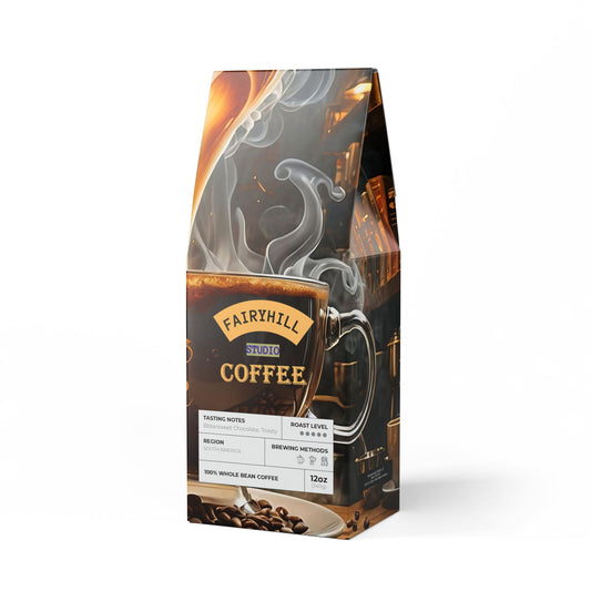 FairyHill Studio Bitterroot Coffee Blend (Dark French Roast)
