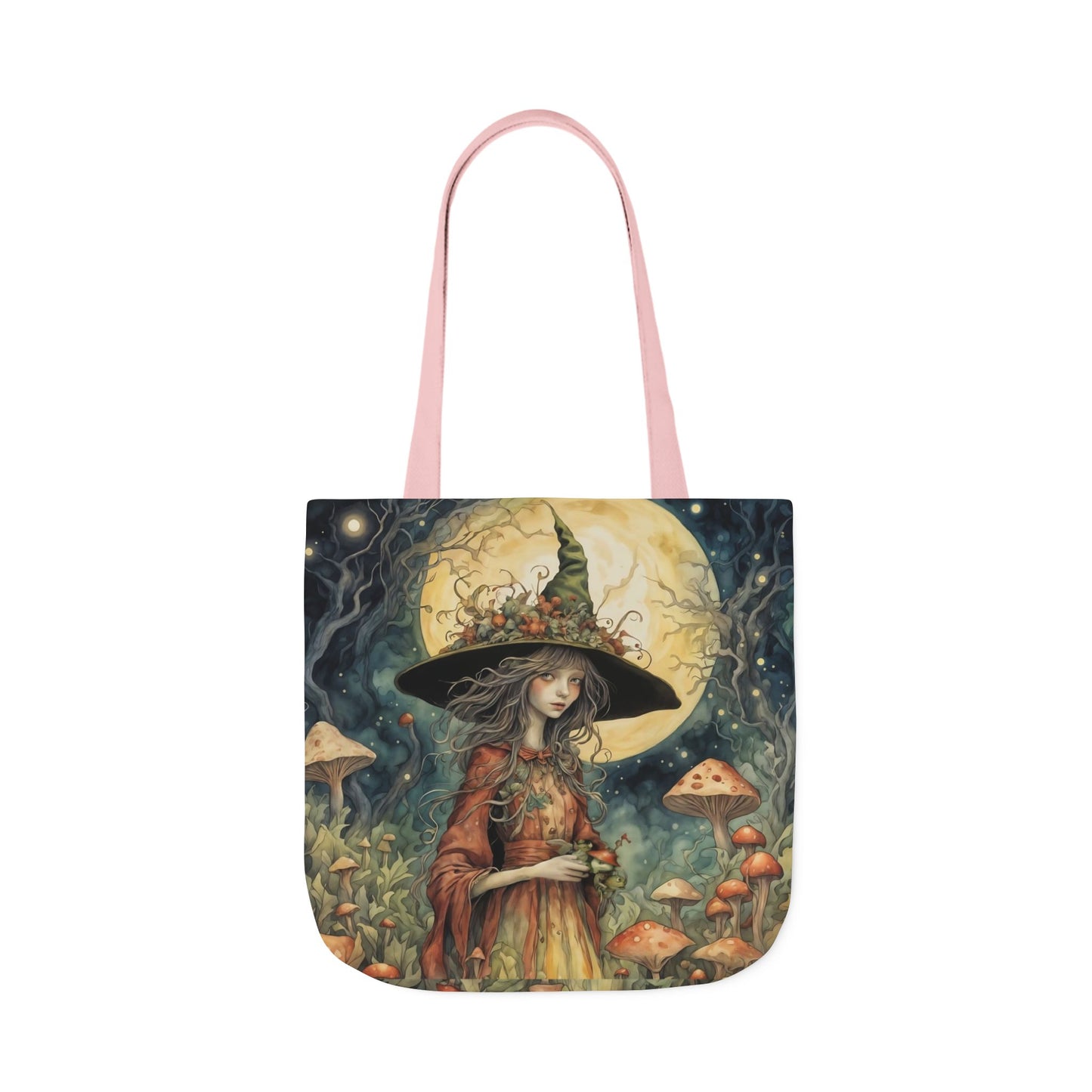 Witch  -Inspired Canvas Tote Bag - Perfect for Beach Days, Eco-Friendly Shopping, and Summer Fun!